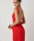 Effie Kats Verona Gown Cherry - 6 / Red - Dresses