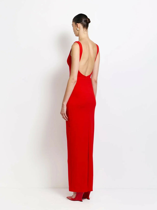 Effie Kats Verona Gown Red - 8 / Red - Dresses