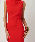 Effie Kats Verona Gown Red Size 8 10 &12 - Dresses