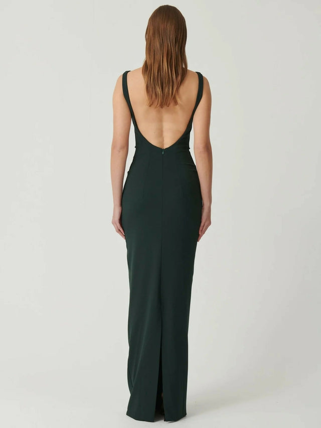 Effie Kats Verona Gown Sacramento Green Size 10,12 - Dresses