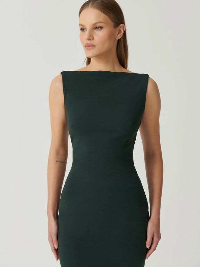 Effie Kats Verona Gown Sacramento Green Size 10,12 - Dresses