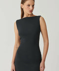 Effie Kats Verona Gown Storm - 8 / Black - Dresses