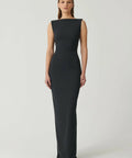 Effie Kats Verona Gown Storm - 8 / Black - Dresses
