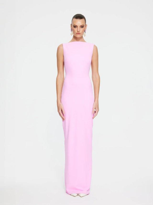 Effie Kats Verona Gown Taffy Pink Size 6 8 10 - Dresses
