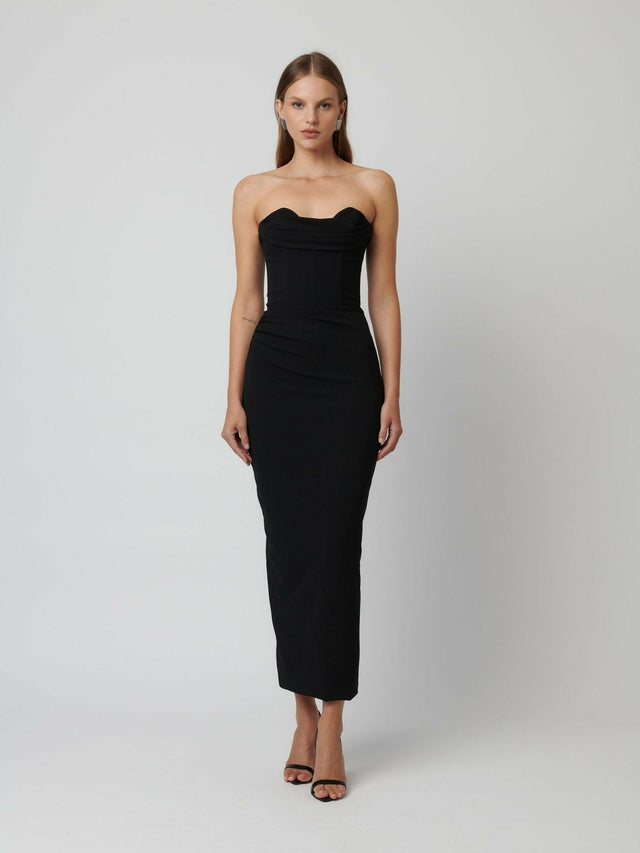 Effie Katz Rozela Dress Black - 10 / Black - Dresses