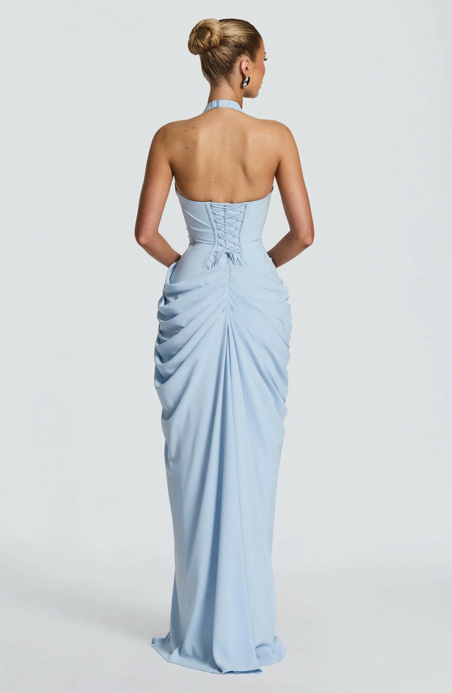 BABYBOO Minette Maxi Dress Glacier Blue