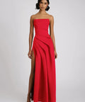 Eliya Deanna Gown Red - Dresses