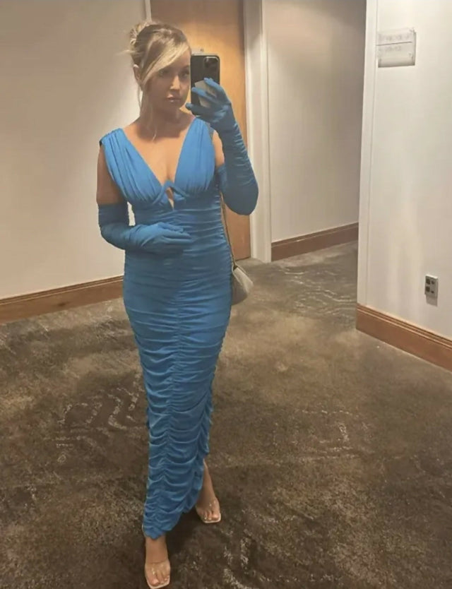 Eliya The Label Anna Dress Blue - Dresses