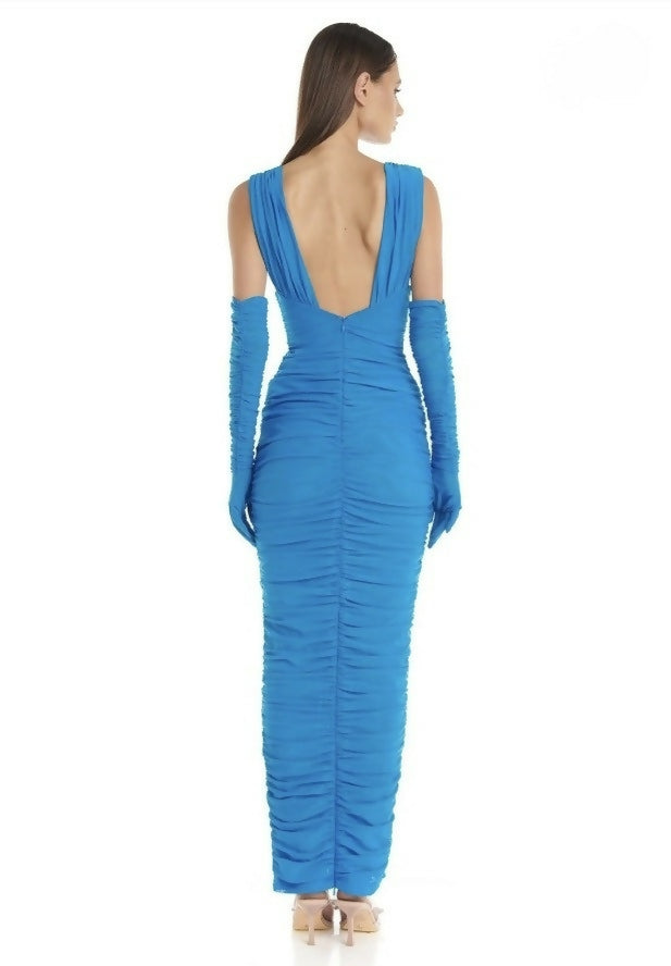 Eliya The Label Anna Dress Blue - Dresses