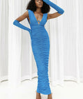 Eliya The Label Anna Dress Blue - Dresses