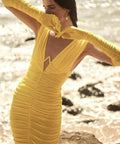 Eliya The Label Anna Dress Yellow - Dresses