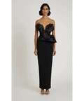 Eliya The Label Auri Gown - 12 / Black - Dresses