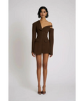 Eliya The Label Ayla Blazer - 8 / Brown - Dresses