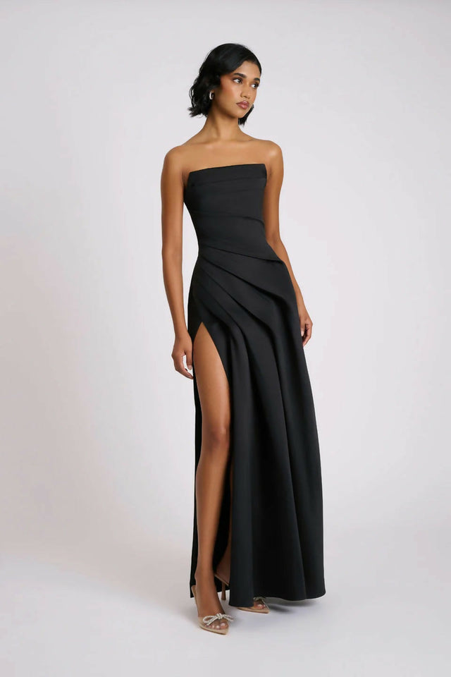 Eliya The Label Deanna Gown - 6 / Black - Dresses