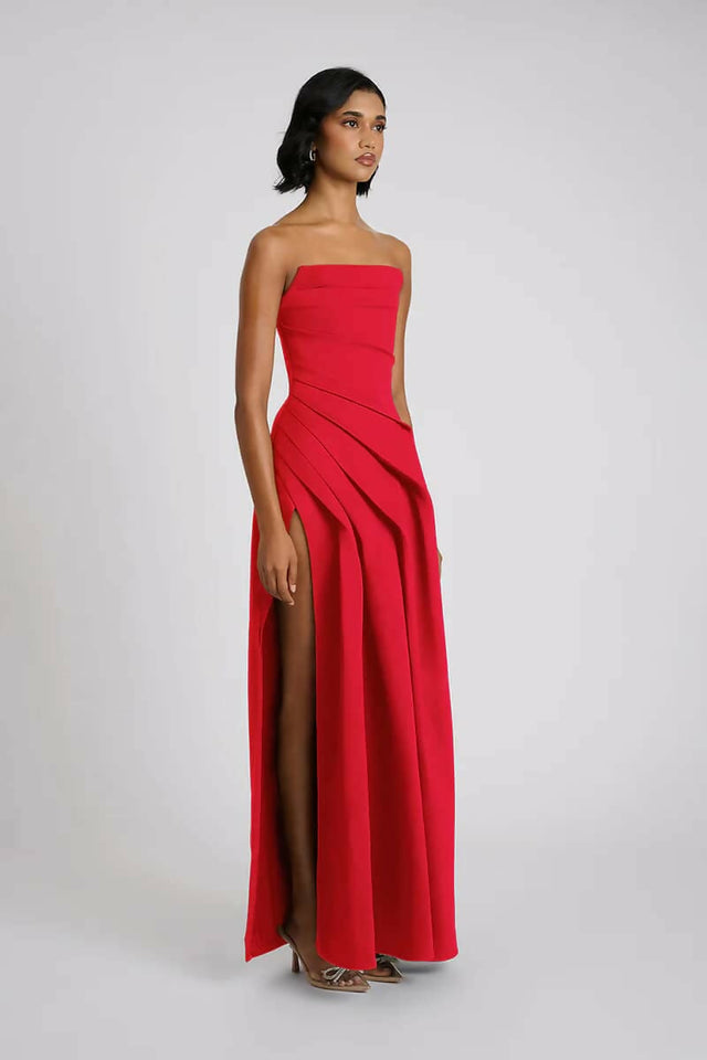 Deanna Gown - Red - Gown