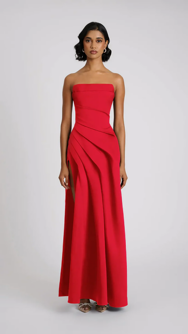 Eliya The Label Deanna Gown Red - 12 / Red - Dresses
