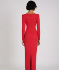Eliya The Label Delsa Dress - 10 / Red - Dresses