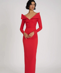 Eliya The Label Delsa Dress - 10 / Red - Dresses