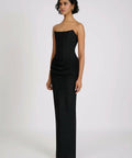 Eliya The Label Hilda Gown in Black - Dresses
