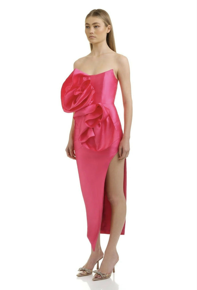 Eliya The Label Indira Dress Pink XS AU6 - 6 / Pink - Dresses
