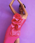 Eliya The Label Indira Dress Pink XS AU6 - 6 / Pink - Dresses