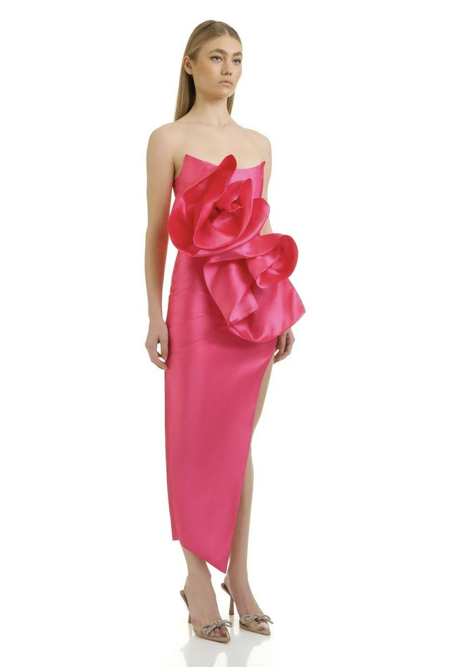 Eliya The Label Indira Dress Pink XS AU6 - 6 / Pink - Dresses