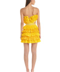 Eliya the Label Josephine Mini Dress Yellow - 6 / Yellow - Dresses