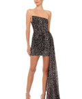 Eliya The Label Kamilla Dress Black Sequins Size 8 10 12 & 14 - Dresses