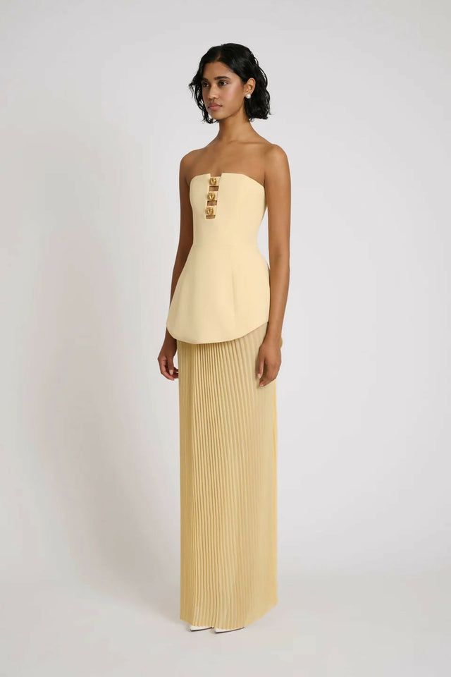 Eliya The Label Leo Dress - 10 / Yellow - Dresses