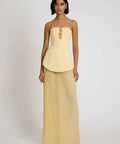 Eliya The Label Leo Dress - 10 / Yellow - Dresses