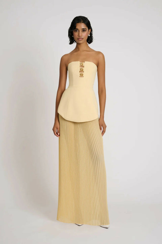 Eliya The Label Leo Dress - 10 / Yellow - Dresses