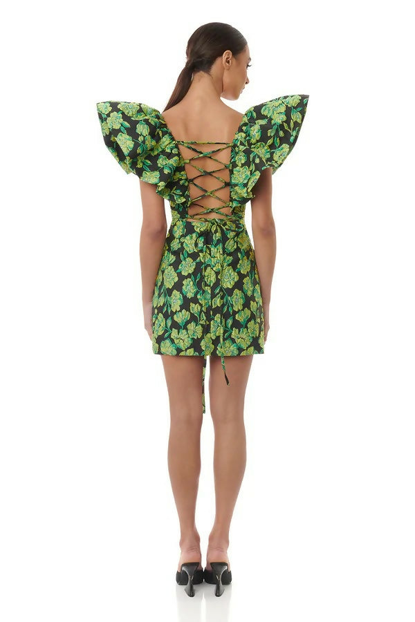 Eliya The Label Lindsey Dress - 10 / Green - Dresses