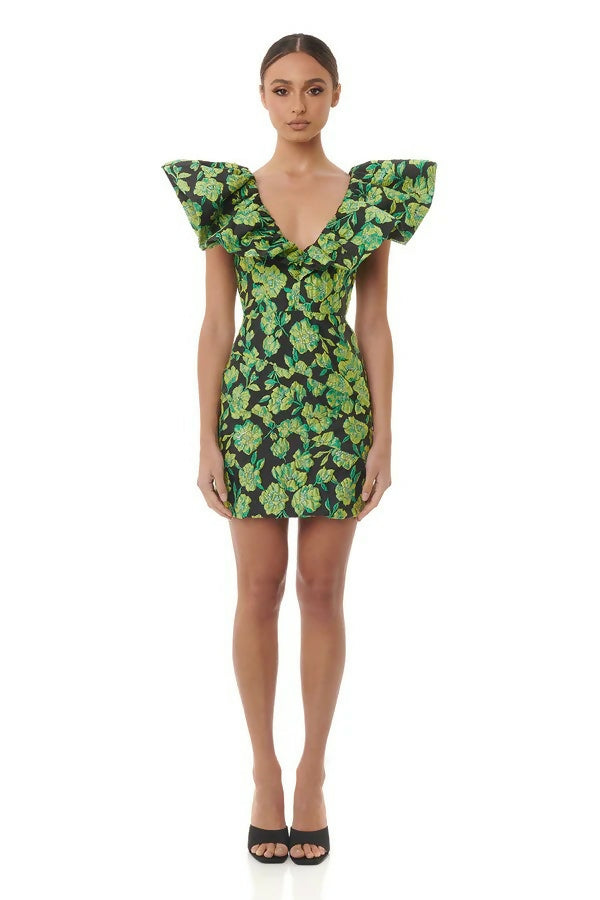 Eliya The Label Lindsey Dress - 10 / Green - Dresses