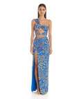 Eliya The Label Natalie Maxi Dress in Blue - Dresses