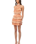 Eliya The Label Naveen Dress Peach Size AU 8 - 8 / Peach - Dresses