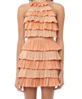 Eliya The Label Naveen Dress Peach Size AU 8 - 8 / Peach - Dresses