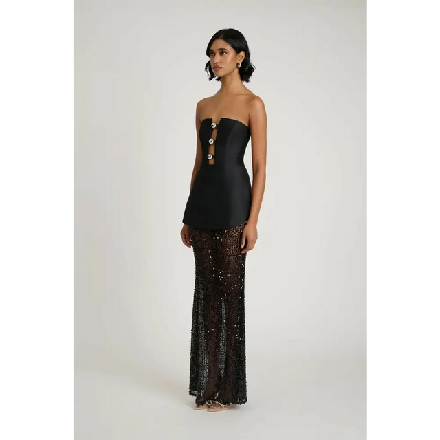 Eliya The Label Nerissa Dress - 10 / Black - Dresses