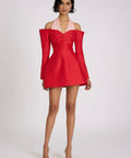 Eliya The Label Riley Dress - 8 / Red - Dresses