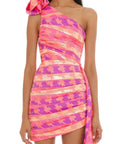 Eliya The Label Sabrina Mini Dress Size 8 - 8 / Multi - Dresses