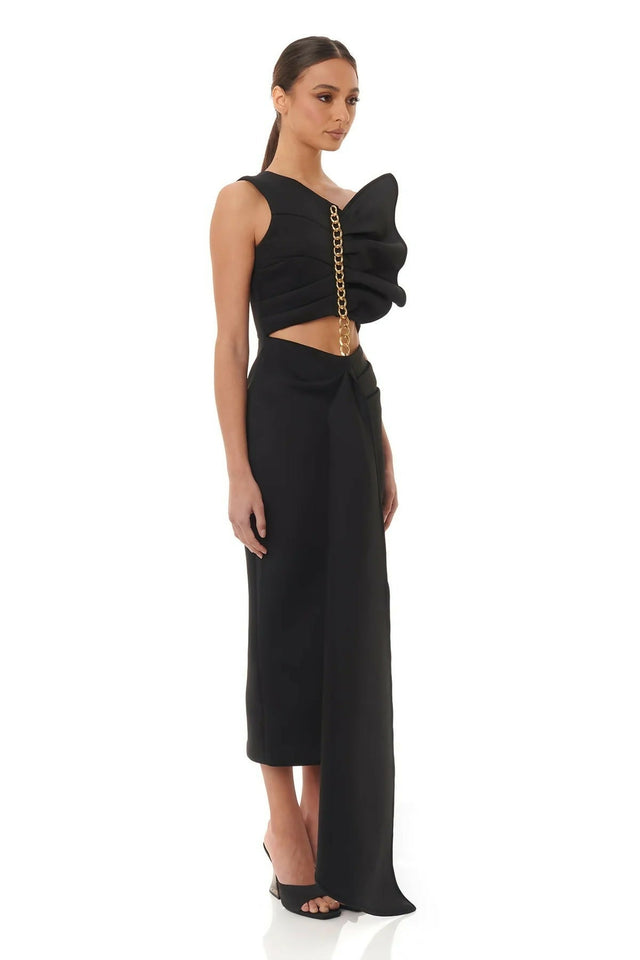 Eliya The Label Valorie Dress - 6 / Black - Dresses