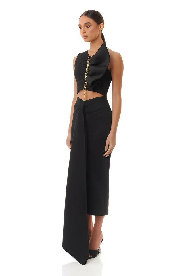 Eliya The Label Valorie Dress - 6 / Black - Dresses