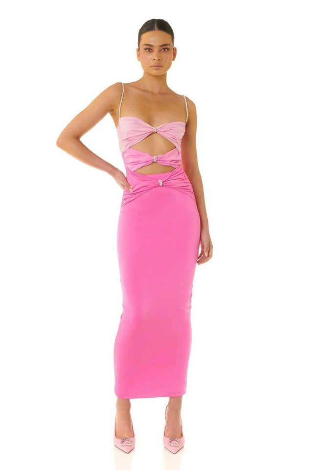 Eliya The Label Zora Dress Pink Size XS / AU 6-8 - 6 / Pink - Dresses
