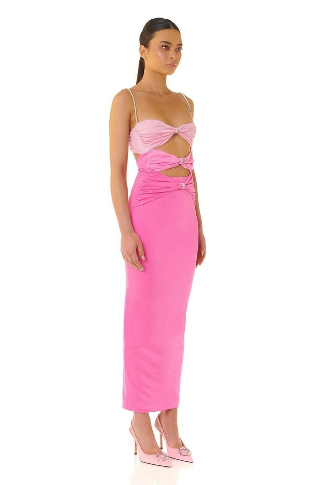 Eliya The Label Zora Dress Pink Size XS / AU 6-8 - 6 / Pink - Dresses