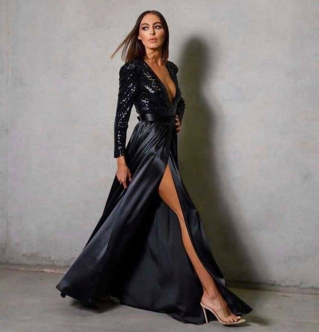 Elle Zeitoune Jimena Two-Piece Set Black Size 8 10 12 & 14 - Outfit Sets