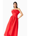 Elliat - Laurel Sleeveless Maxi Dress In Red - Dresses
