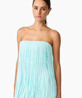 Elliatt Alya Tiered Maxi Dress in Blue Size 8 - 8 / Blue - Dresses