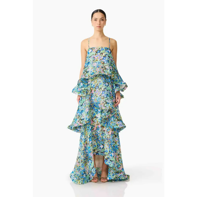 Elliatt Armani Tiered S - Floral / 8 - Dresses