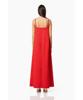 Elliatt Buttercup Embroided Dress Red Size 10 - 10 / Floral - Dresses