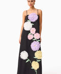 Elliatt Buttercup Embroidered Maxi Dress - 8 / Floral - Dresses