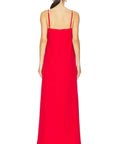 Elliatt Buttercup Embroidered Maxi Dress Red - 6 / Red - Dresses